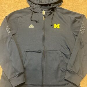 Adidas Men's Dark Gray Varsity Jacket